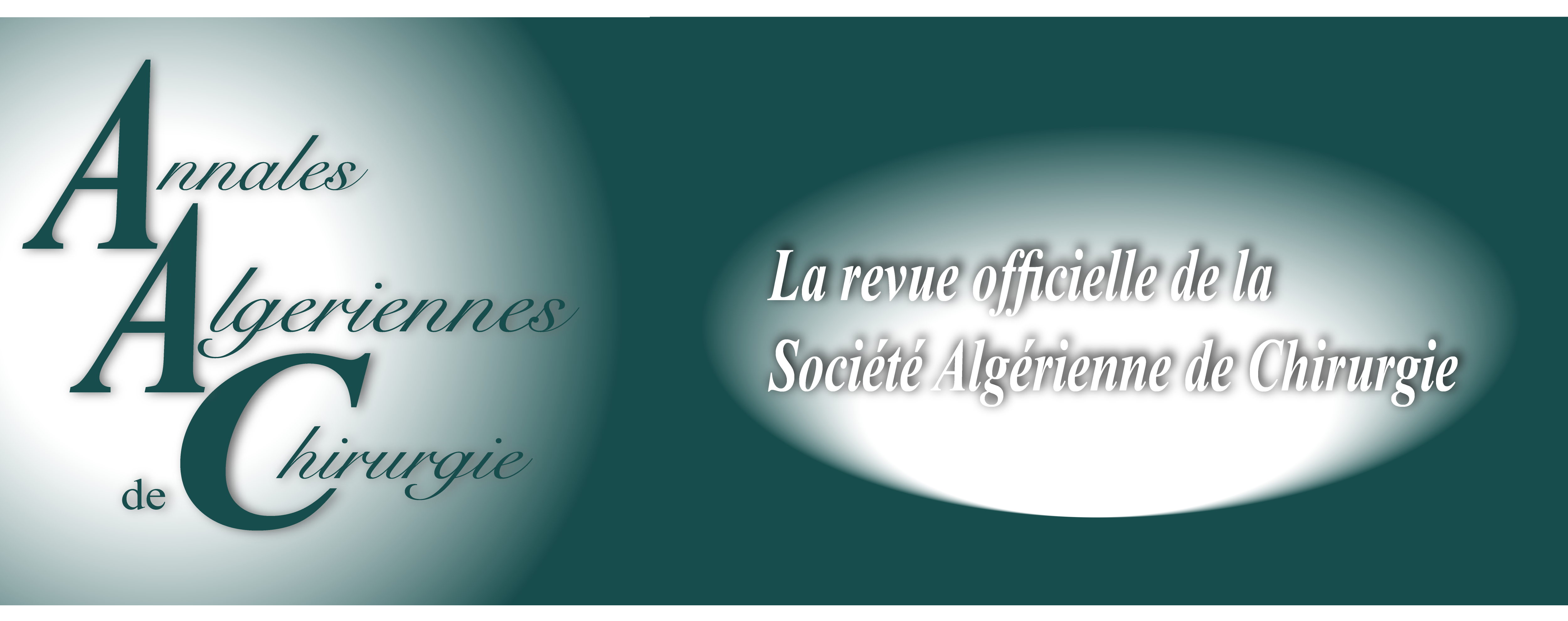 Logo Annales Algériennes de Chirurgie